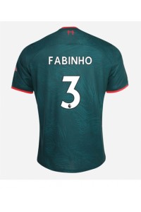 Fotbalové Dres Liverpool Fabinho #3 Třetí Oblečení 2022-23 Krátký Rukáv